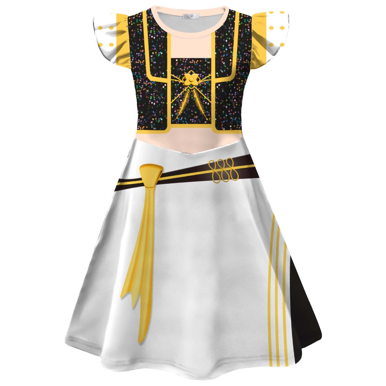 Demon Hunter Cosplay Costume for Girls Halloween Fancy Dress