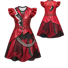 Descendants Wicked Wonderland Cosplay Costume for Girls Halloween Fancy Dress
