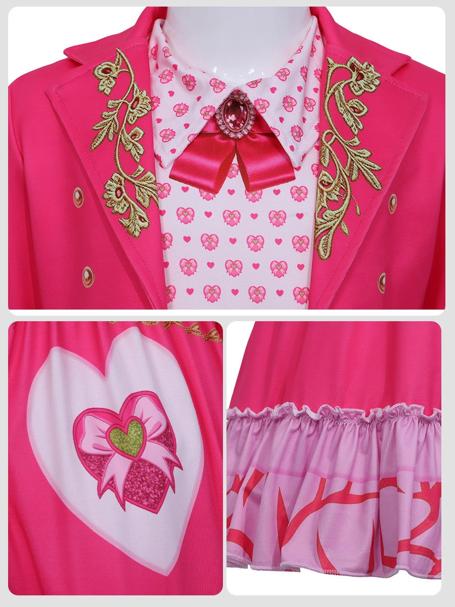 Descendants Wicked Wonderland  Red Princess Cosplay Costume Halloween Full Suit
