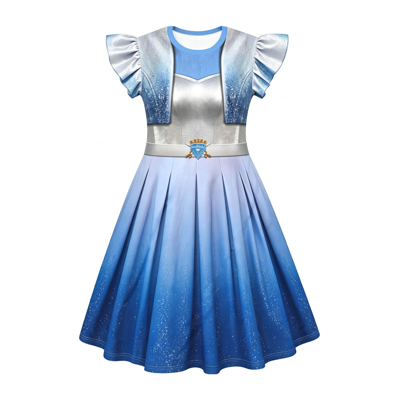 Descendants Wicked Wonderland Cosplay Costume for Girls Halloween Fancy Dress