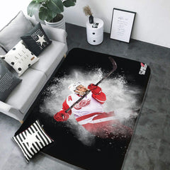 Detroit Red Wings Hockey Rugs Bedroom Living Room Bathroom Carpet Mat Rug