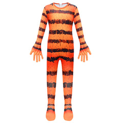 Dog Man Petey the Cat Cosplay Costume for Boys Girls Bodysuit Halloween Fancy Jumpsuits