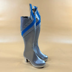 Superhero Marvel Rivals ‌Emma Frost White Queen Cosplay Shoes Boots Customized