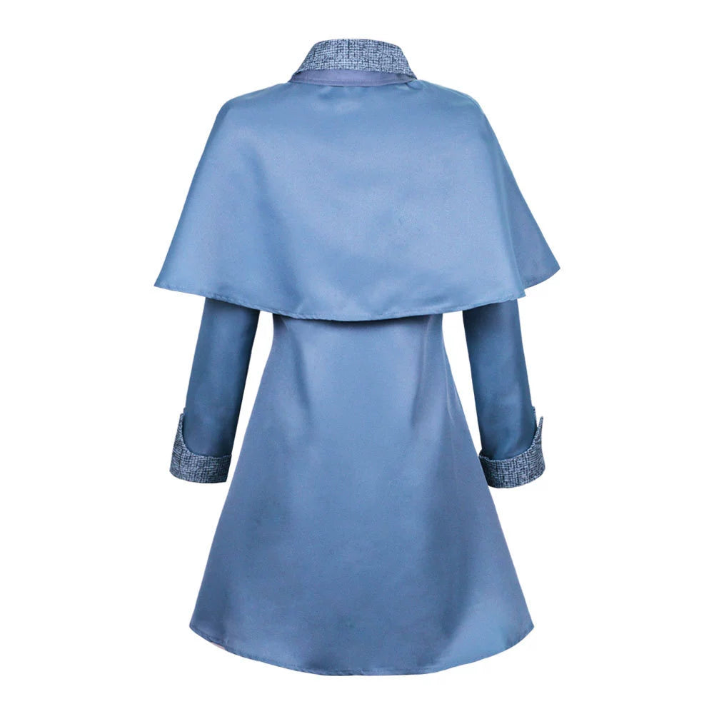 Fleur Delacour Cosplay Costume Beauxbatons School Uniform Suit for Kids Adults