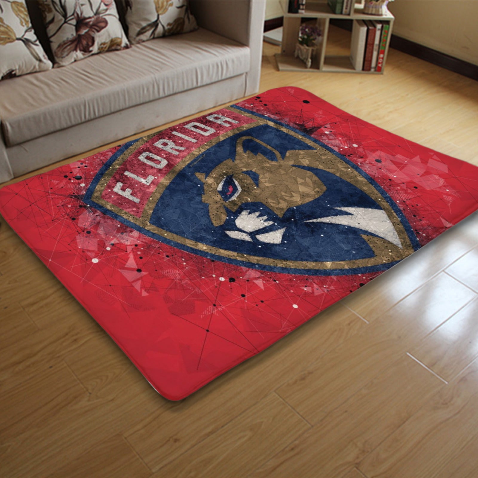 Florida Panthers Hockey Rugs Bedroom Living Room Bathroom Carpet Mat Rug