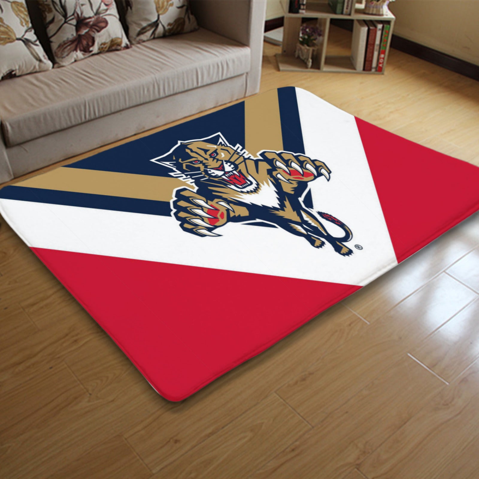 Florida Panthers Hockey Rugs Bedroom Living Room Bathroom Carpet Mat Rug