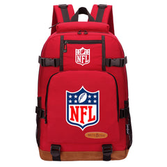 Football Team Rugby Waterproof Backpack School Notebook Travel Bag
