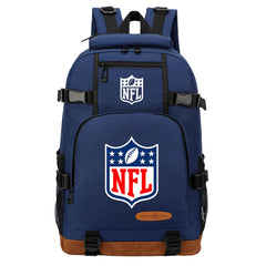 Football Team Rugby Waterproof Backpack School Notebook Travel Bag