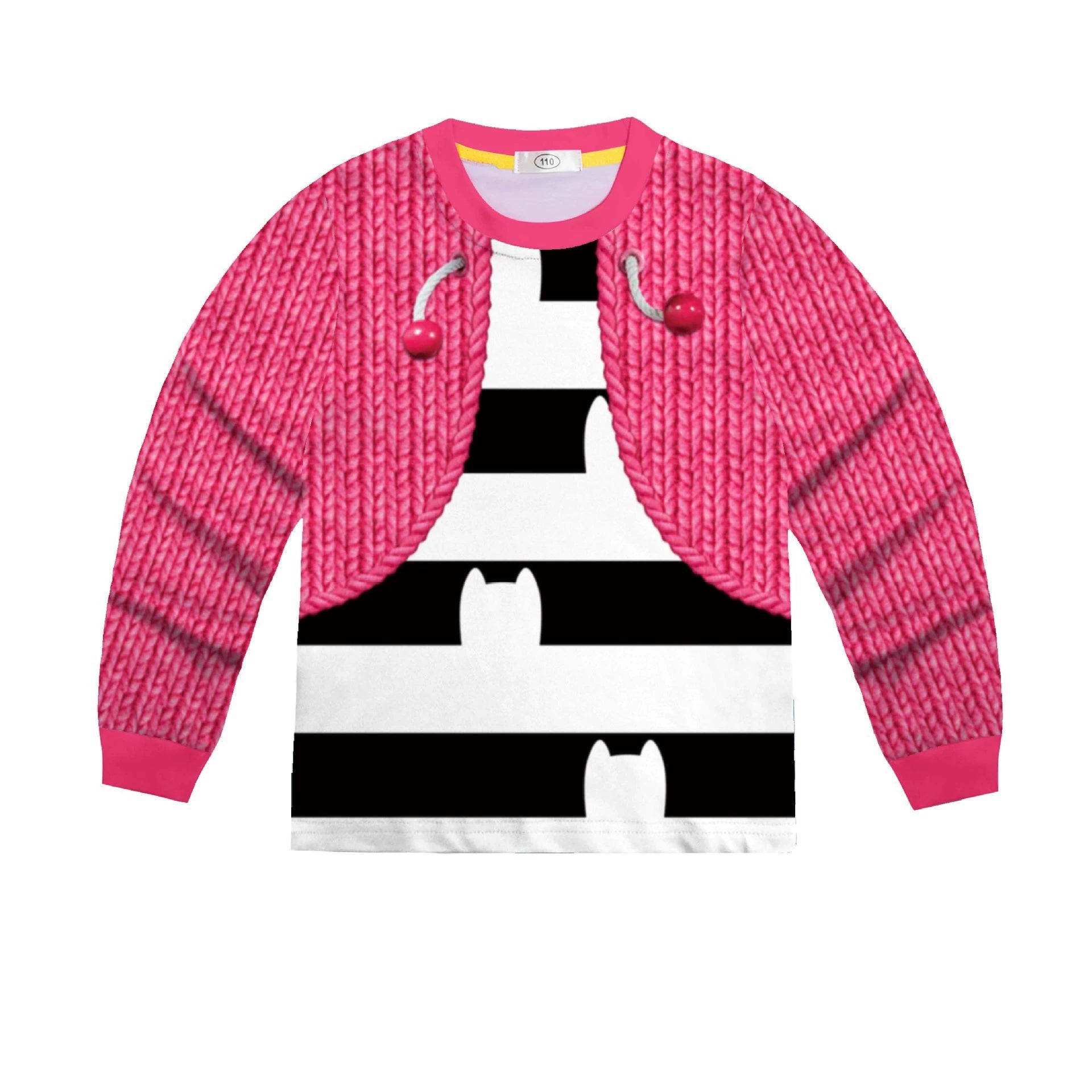 Gabby's Dollhouse Cosplay Costume  Boys Girls Long Sleeve Shirt Pants