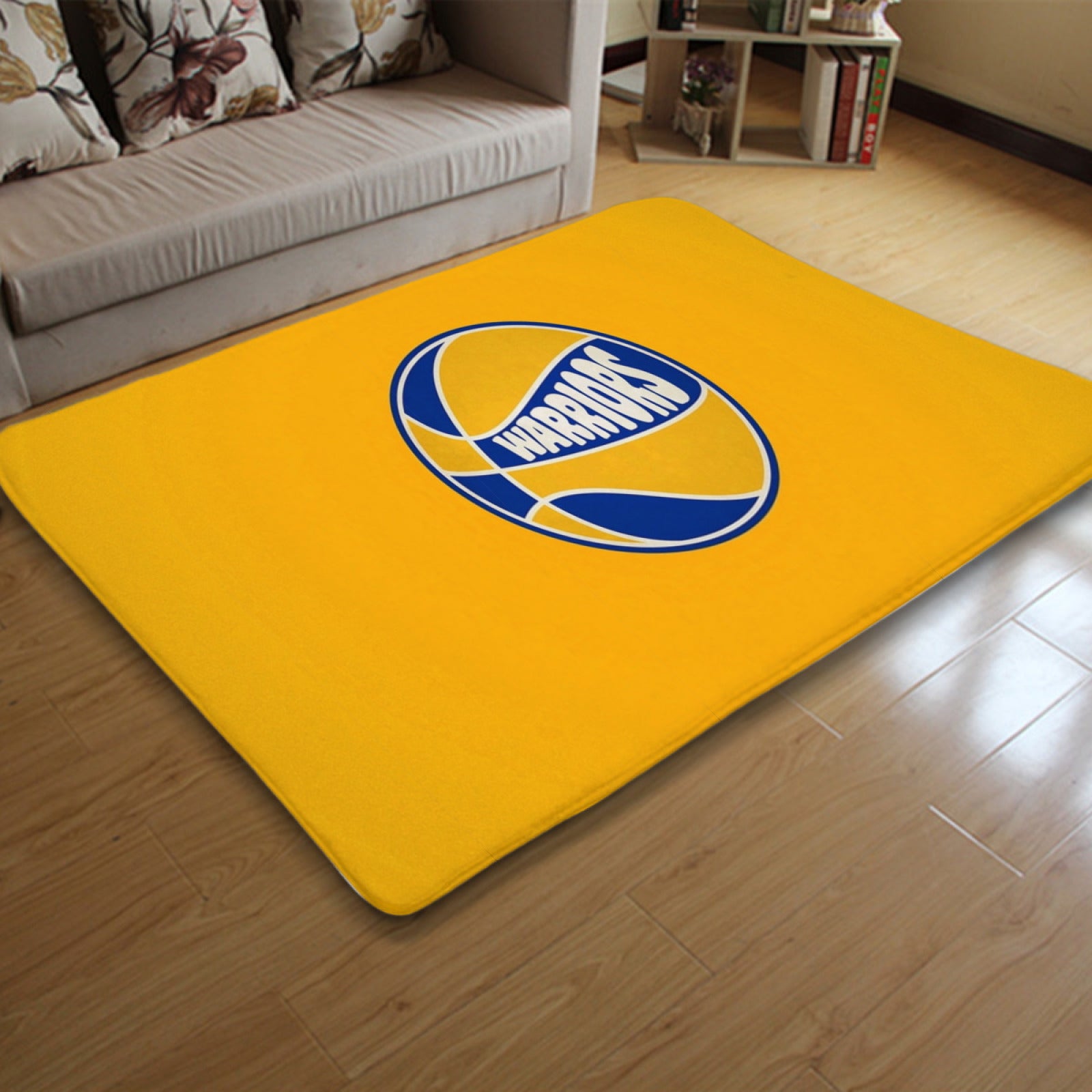 Golden State Basketball Warriors Rugs Bedroom Living Room Bathroom Carpet Mat Rug