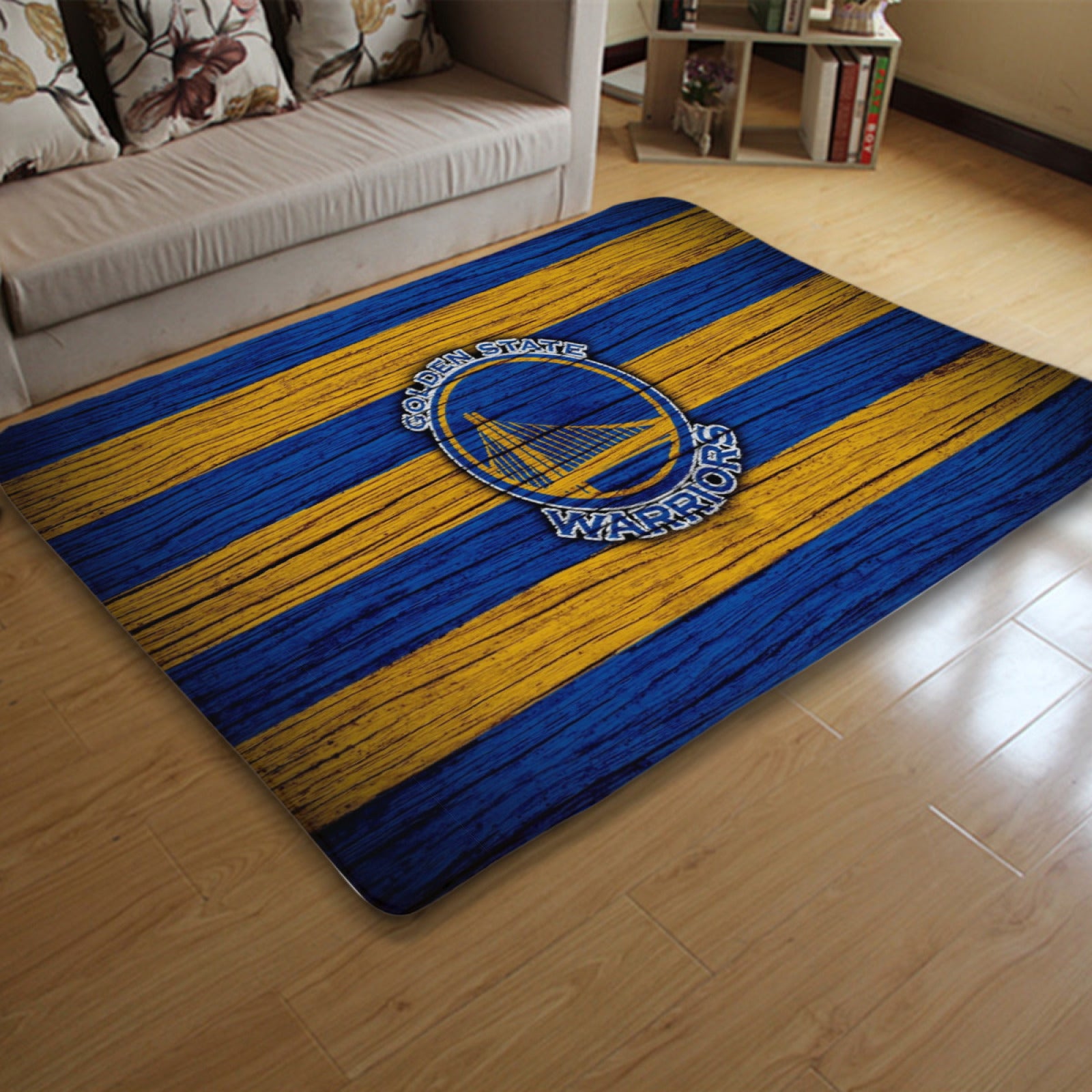 Golden State Basketball Warriors Rugs Bedroom Living Room Bathroom Carpet Mat Rug