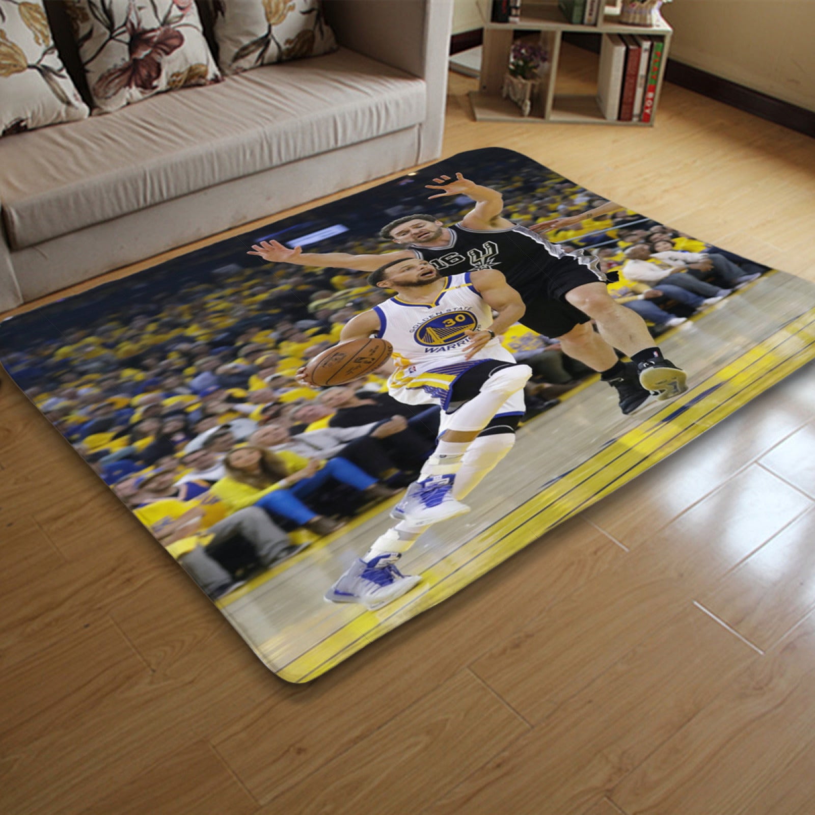 Golden State Basketball Warriors Rugs Bedroom Living Room Bathroom Carpet Mat Rug