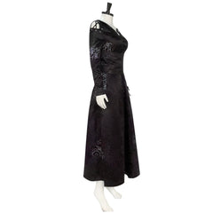 Harry Potter Bellatrix Lestrange Cosplay Costume Full Set for Halloween