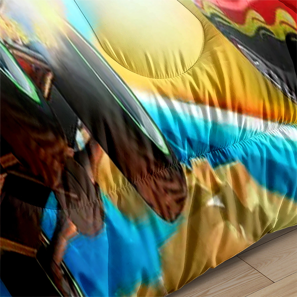 Hot Wheels Comforter Pillowcases 3PC Sets Blanket All Season Reversible Quilted Duvet