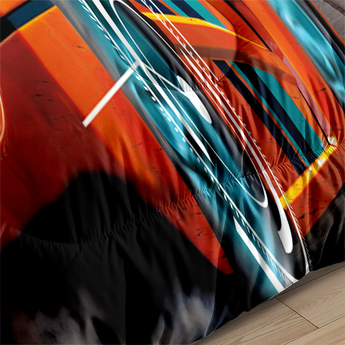 Hot Wheels Comforter Pillowcases 3PC Sets Blanket All Season Reversible Quilted Duvet