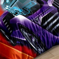 Hot Wheels Comforter Pillowcases 3PC Sets Blanket All Season Reversible Quilted Duvet