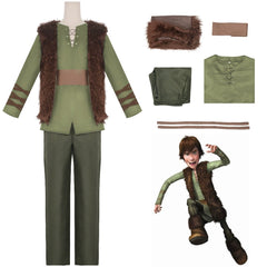 How to Train Your Dragon Hiccup Cosplay Costume Full Set for Halloween