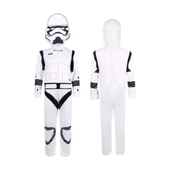 Star Wars Imperial Stormtrooper Cosplay Costume with Mask Boys Girls Bodysuit Halloween Fancy Jumpsuits