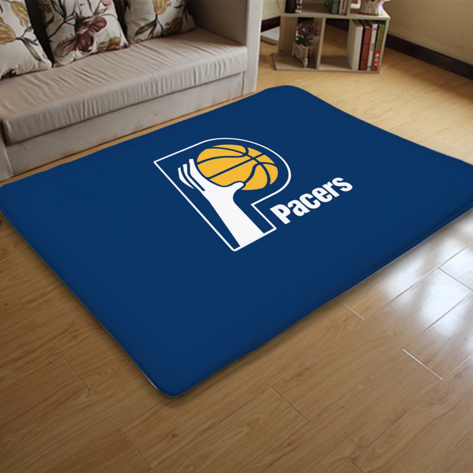 Indiana Basketball Pacers Rugs Bedroom Living Room Bathroom Carpet Mat Rug