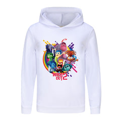 Inside Out 2 Casual Sweatshirt Spring Autumn Hoodie for Kids