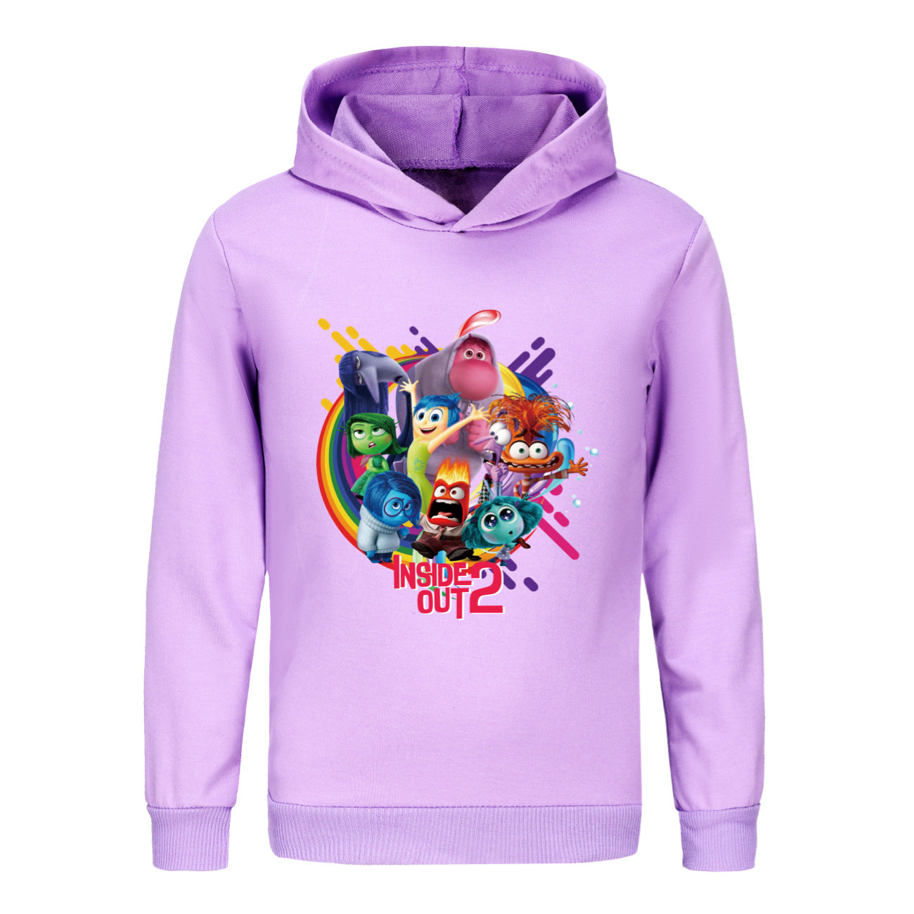 Inside Out 2 Casual Sweatshirt Spring Autumn Hoodie for Kids