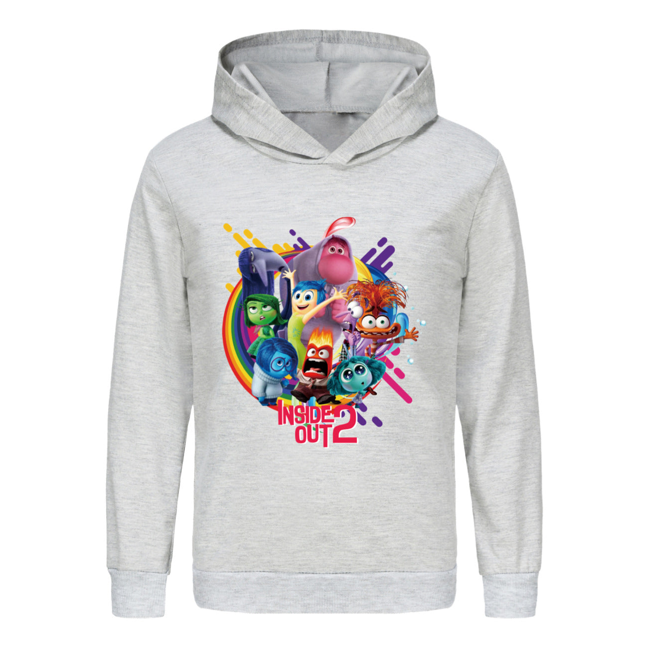 Inside Out 2 Casual Sweatshirt Spring Autumn Hoodie for Kids