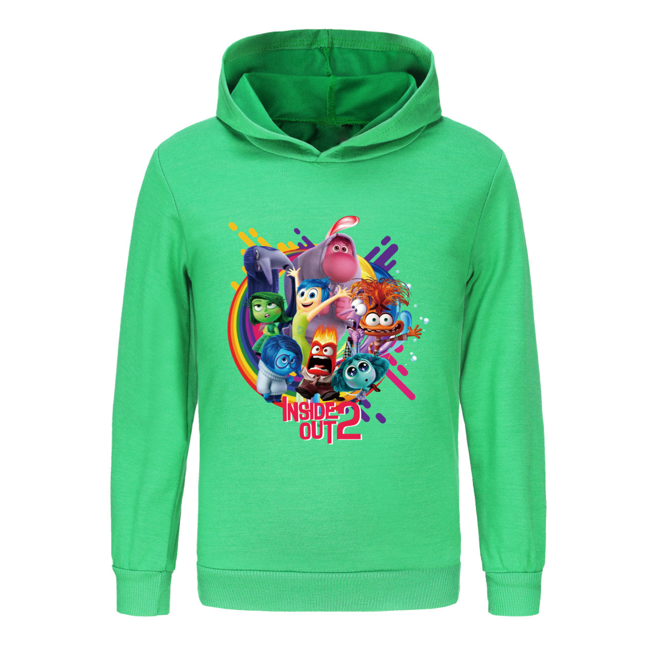 Inside Out 2 Casual Sweatshirt Spring Autumn Hoodie for Kids