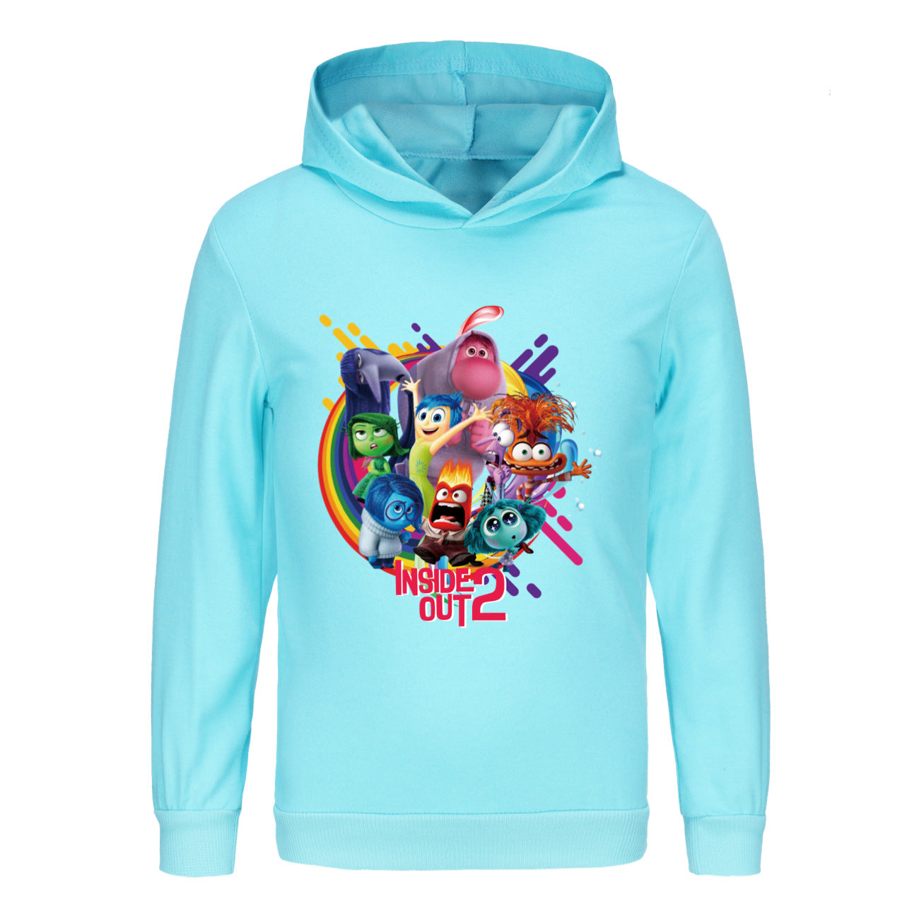 Inside Out 2 Casual Sweatshirt Spring Autumn Hoodie for Kids