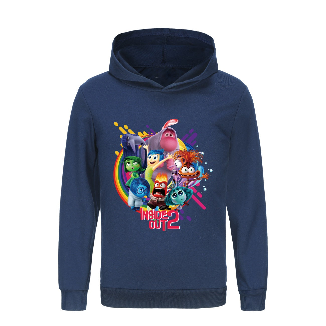 Inside Out 2 Casual Sweatshirt Spring Autumn Hoodie for Kids