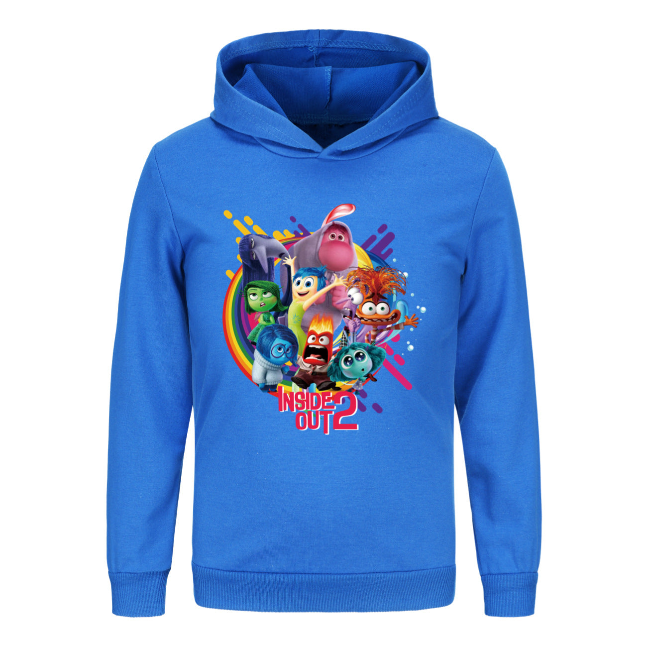 Inside Out 2 Casual Sweatshirt Spring Autumn Hoodie for Kids