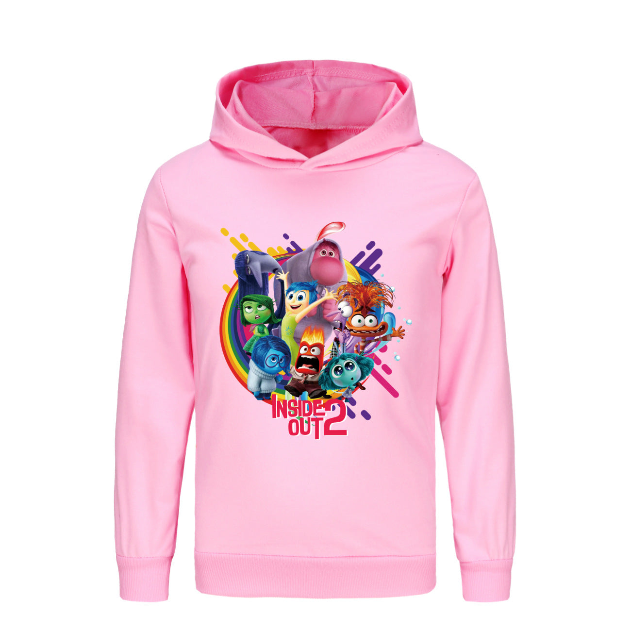 Inside Out 2 Casual Sweatshirt Spring Autumn Hoodie for Kids