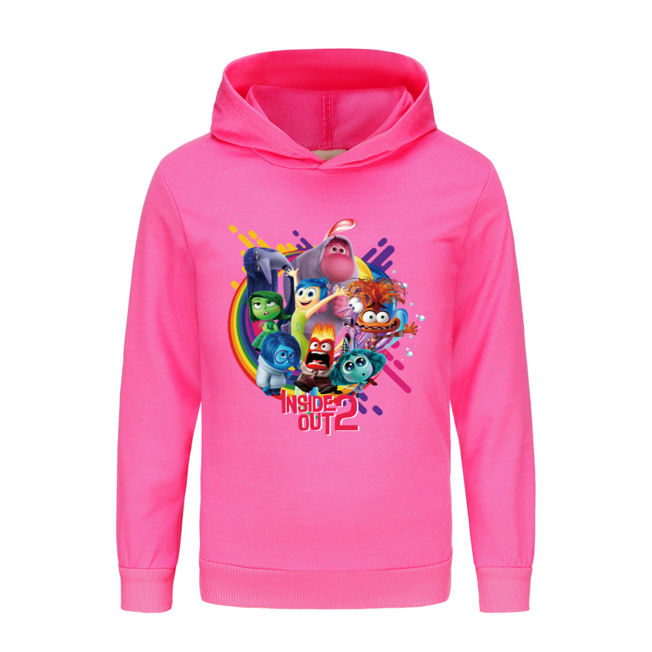 Inside Out 2 Casual Sweatshirt Spring Autumn Hoodie for Kids