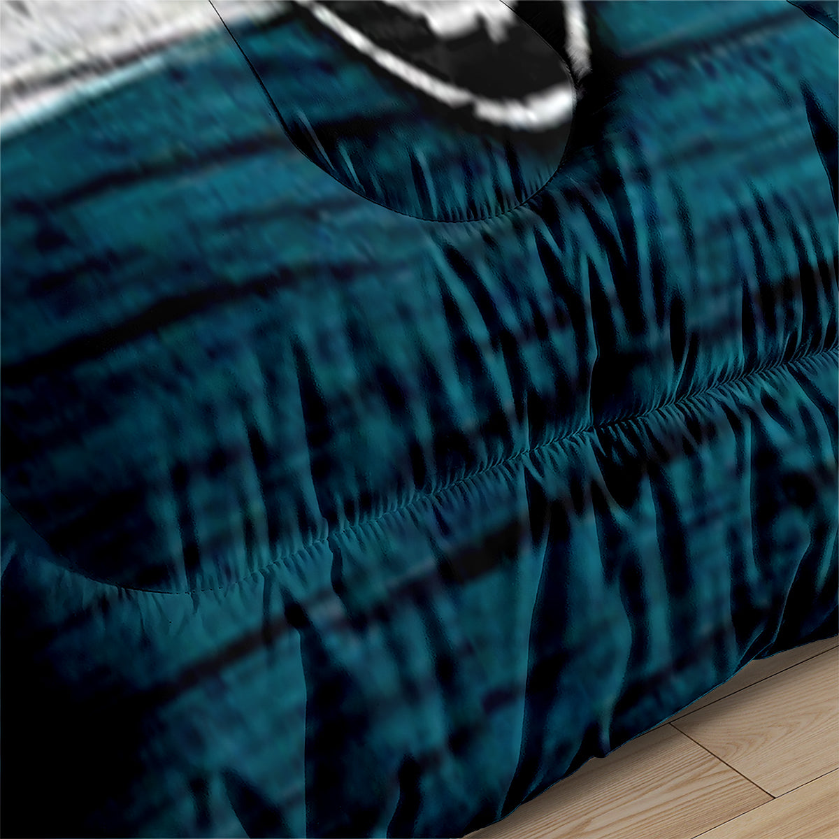 Jacksonville Rugby Football Jaguars Comforter Pillowcases 3PC Sets Blanket All Season Reversible Quilted Duvet