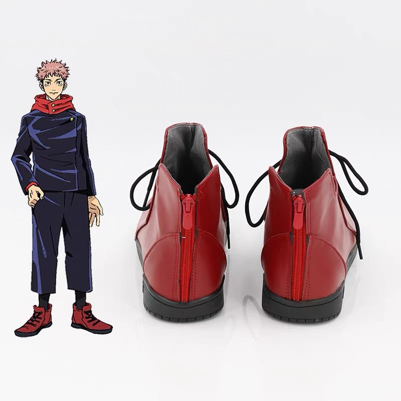 Jujutsu Kaisen‌ Itadori Yuji Cosplay Shoes Boots Customized