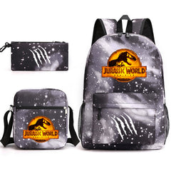 Jurassic World Schoolbag Backpack Shoulder Bag Pencil Case set for Kids Students