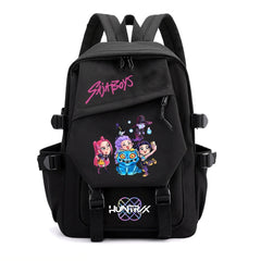 KPop Demon Hunters Water Proof Backpack Notebook Travel Bags Casual School Bag