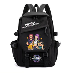 KPop Demon Hunters Water Proof Backpack Notebook Travel Bags Casual School Bag
