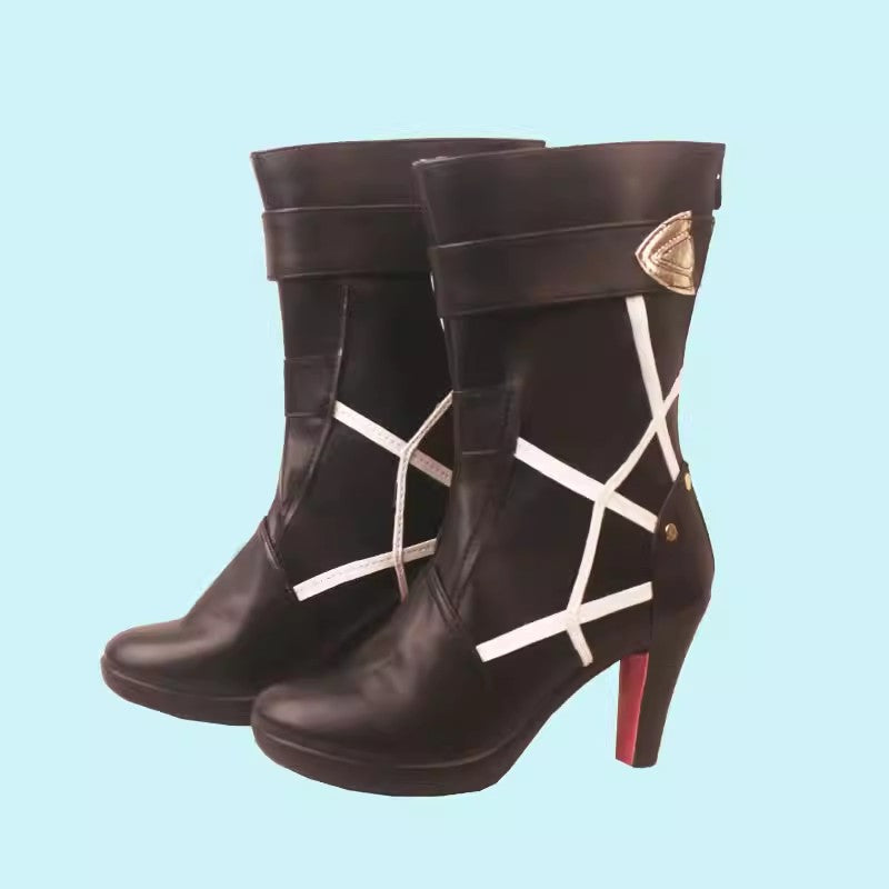 Honkai Star Rail Kafka Cosplay Shoes Boots Customized
