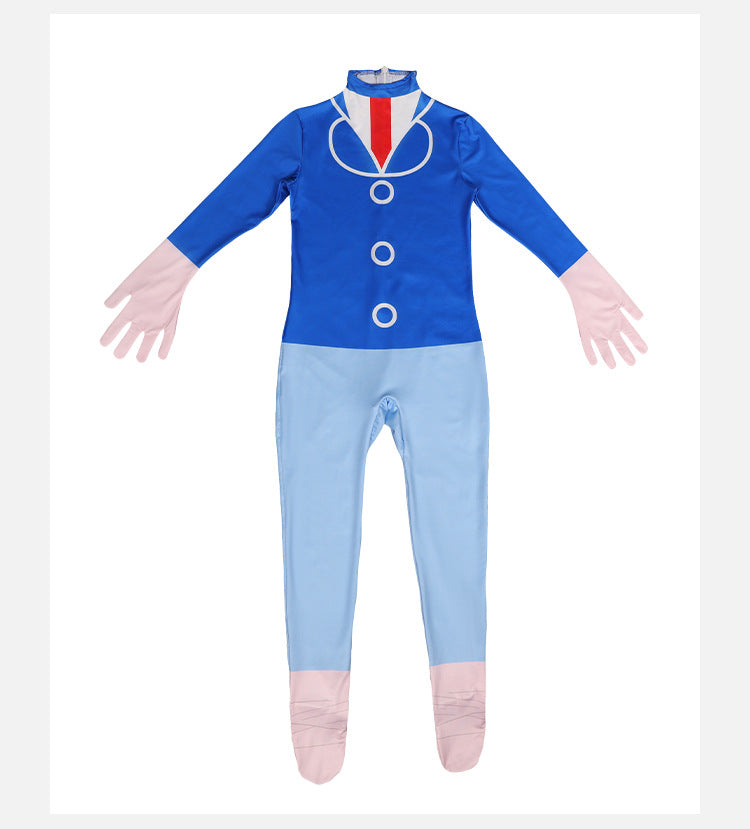 La Bubu Cosplay Costume with Mask Boys Girls Bodysuit Halloween Fancy Jumpsuits