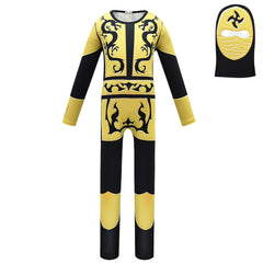 Lego Cosplay Costume for Boys Girls Bodysuit Halloween Fancy Jumpsuits