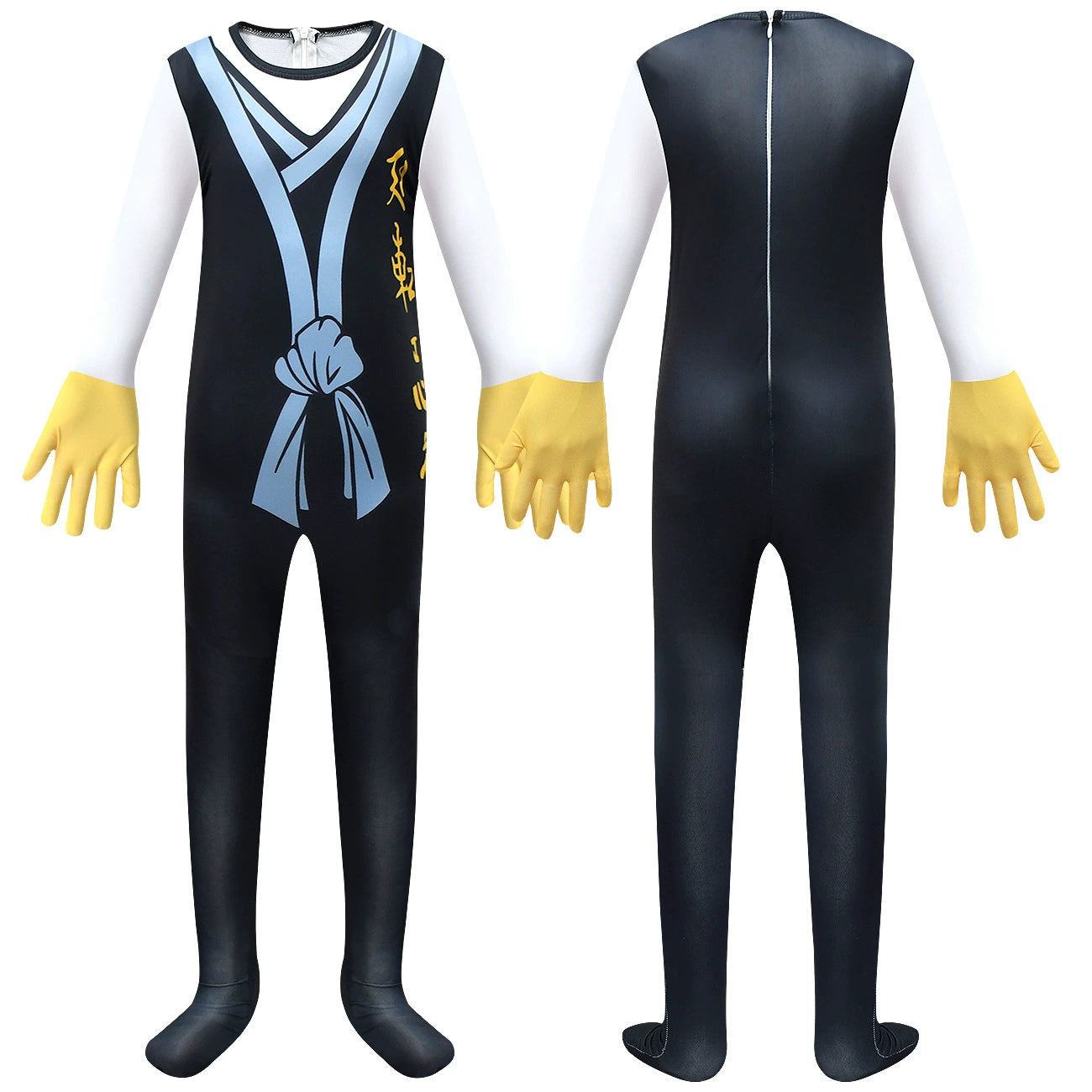 Lego Ninjago Master Wu Cosplay Costume for Boys Girls Bodysuit Halloween Fancy Jumpsuits