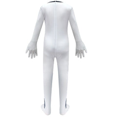 Lego Ninjago White Ninja Cosplay Costume for Boys Girls Bodysuit Halloween Fancy Jumpsuits