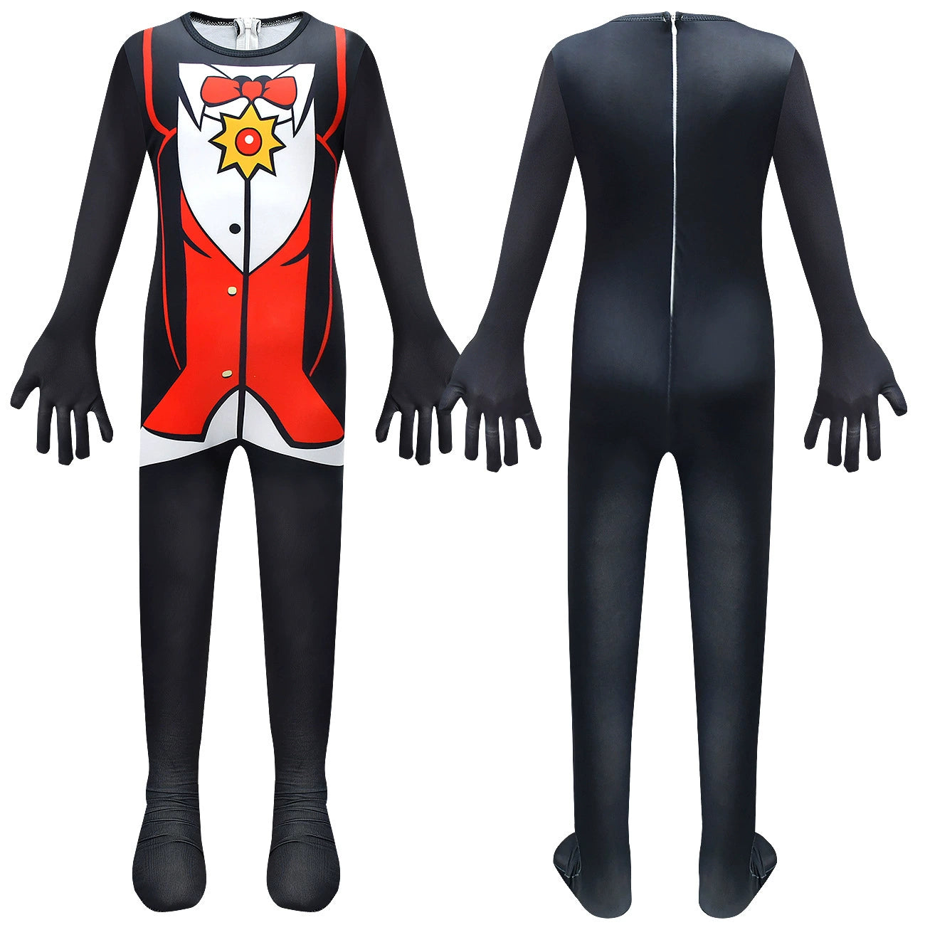 Lego Ninjago Vampire Cosplay Costume for Boys Girls Bodysuit Halloween Fancy Jumpsuits