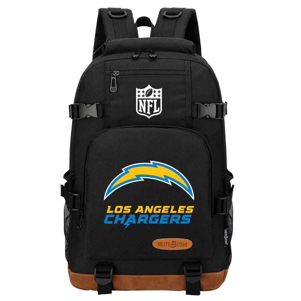 Los Angeles Chargers Football Team Rugby Waterproof Backpack School Notebook Travel Bag