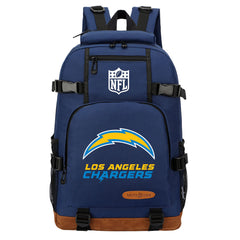 Los Angeles Chargers Football Team Rugby Waterproof Backpack School Notebook Travel Bag