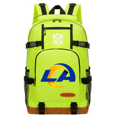 Los Angeles Rams Football Team Rugby Waterproof Backpack School Notebook Travel Bag