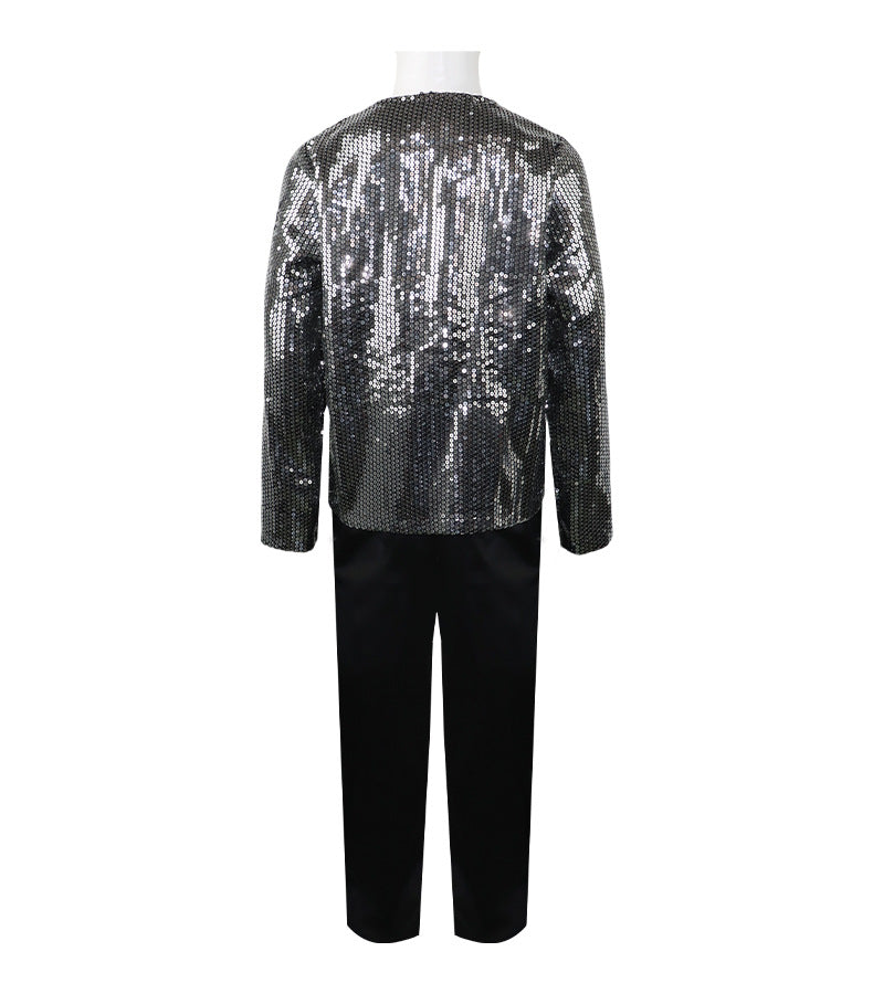 Michael Jackson MJ Cosplay Stage Outfit Costume Full Set for Boys and Girls