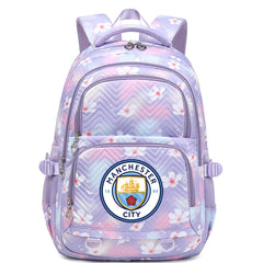 Manchester City Football Club Water Proof Backpack Notebook Travel Bags Casual School Bag For Middle School Students