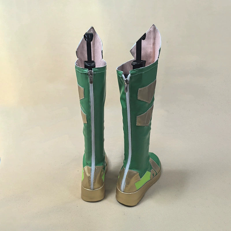 Superhero Marvel Rivals Mantis Cosplay Shoes Boots Customized