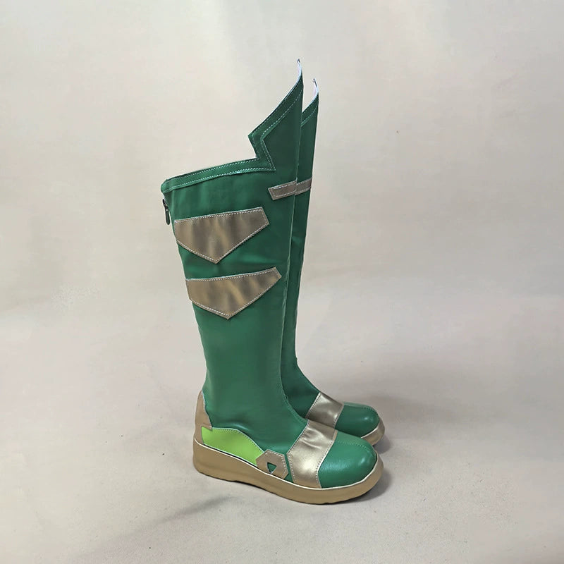 Superhero Marvel Rivals Mantis Cosplay Shoes Boots Customized